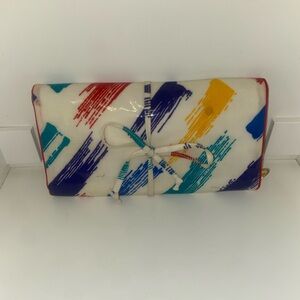 Vibrant Brushstroke Cosmetic Bag